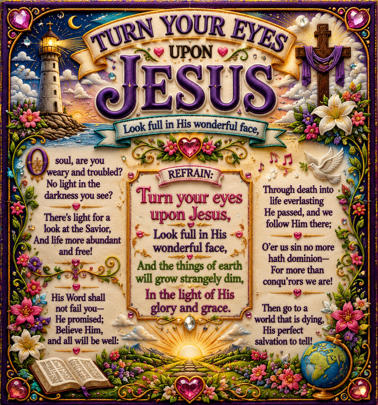 Turn Your Eyes Upon Jesus Lyrics